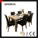 High Quality Solid Wood Dining Table and Chairs (OZ-TE-001)