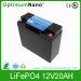 High Safety 12V 20ah LiFePO4 Battery for Solar Light