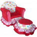 Home Furniture Children Sofa Set with Stool (HS-14)