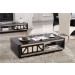 Home Furniture Fashion Design Tempered Glass Coffee Table (CJ-192)