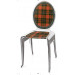 Home Furniture Tartan Design Dining Chair