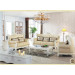 Home Furniture White Leather Sofa (SQL-6138)