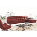 Home/Living Room Furniture-Modern Leather Corner Sofa (887)