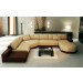 Home Office Furniture Yellow Chinese Leather Sofa (SF102)