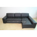 Home Sweet Hot Small Wood Medium Back Corner Leather Sofa