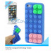 Hot Block Design DIY Silicon Case for iPhone 5 with Colorful Puzzle Pieces