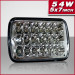 Hot Sale 5X7 Inch Rectangle LED Sealed Beam Headlight (PD7SL-54)