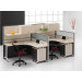 Hot Sale Office Workstation with Overhead Shelves (HF-LT033)