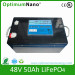 Hot Selling 48V 50ah LiFePO4 Battery Packs for Solar System