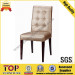 Hotel Banquet Restaurant Metal Leather Dining Chair