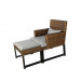 Hotel Cane Rattan Footbath Chair