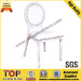 Hotel Classy Restaurant Round Back Metal Dining Chair