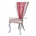 Hotel New Design Luxury Steel Dining King Chairs
