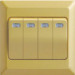 Hotel Wall Switch, Wall Switches 4gang2way