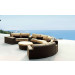 Hotsale Elegant Wicker Sectional Sofa Set (TY0021)