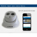 IP66 High Reliability Real Time Alarm Surveillance IR IP Camera