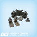 ISO9001 OEM Casting Iron Cylinder Parts by Lost Wax Casting for Auto and Motorcylcer Part