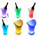 Illuminated Color Changing LED Ice Bucket/Plastic Light up Ice Bucket/RGB Plastic Ice Bucket
