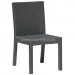 Indoor and Patio Use Aluminum Wicker Dining Side Chair (RC-06003)