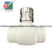 Iron Round Head Plastic Plumbing Parts Locking Valves