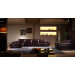 Italian Leather Home/Living Room Furniture Sectional Sofa Set (N801)