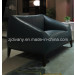 Italian Modern Single Leather Fabric Sofa (D-76A)