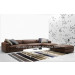 Italian Modern Style Leather Sofa Set D-63 F (R) +H (L) +K