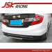 Jsk-2 Style Carbon Fiber Rear Lip for 2011-2012 Honda Civic 4D