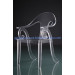 Kc007-3 Acrylic Armrest Dining Chair