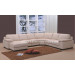 L Shape Home Furniture Wood Frame Big Corner Sofa (S104)