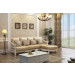 L-Shape Home Leather Sofa (SQL-857B)