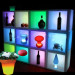 LED Ice Bucket for Party / Luminous Plastic Cabinet