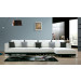 Leather Metal Living Room Sofa Furniture (868)