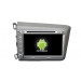 Left Drive for Android Honda Civic 2012 Car DVD Player