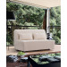 Leisure Folded Fabric Sofa Bed with Cover