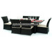 Leisure Furniture Garden Patio Wicker Outdoor Rattan Dining Set (PAD-056)