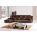 Leisure Furniture Living Room Leather Sectional Sofa (B109)