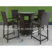 Leisure Outdoor Furniture Rattan Bar Table and Stools (FC018)
