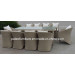 Leisure Outdoor Wicker Furniture Garden Patio Rattan Dining Table and Chair (PAD-3316)