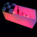 Lighted LED Ice Bucket for Wine Bottle Holder