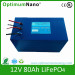 Lithium 12V 80ah Solar Battery for Solar System and Solar Street Light