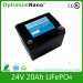 Lithium Battery 24V 20ah Solar LiFePO4 Battery