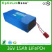 Lithium Ion Battery Pack 36V 15ah