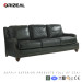 Living Room Alcot Leather Sofa (OZ-SF-025)