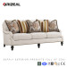 Living Room Amelia Fabric Sofa (OZ-SF-029)