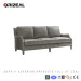 Living Room Ashton Leather Sofa (OZ-SF-020)