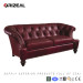 Living Room Braxton Leather Sofa (OZ-SF-036)