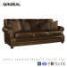 Living Room Devon Leather Sofa (OZ-SF-026)