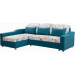 Living Room Fabric Coner Sofa Bed with Storage