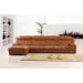 Living Room Furniture Chinese Leather Top Leather Sofa (B86)
